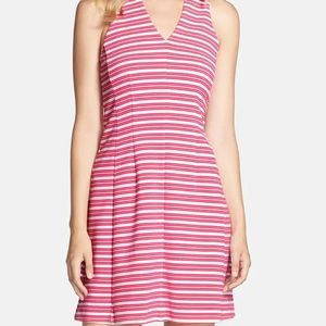 Lilly Pulitzer pink and white stripe tank dress